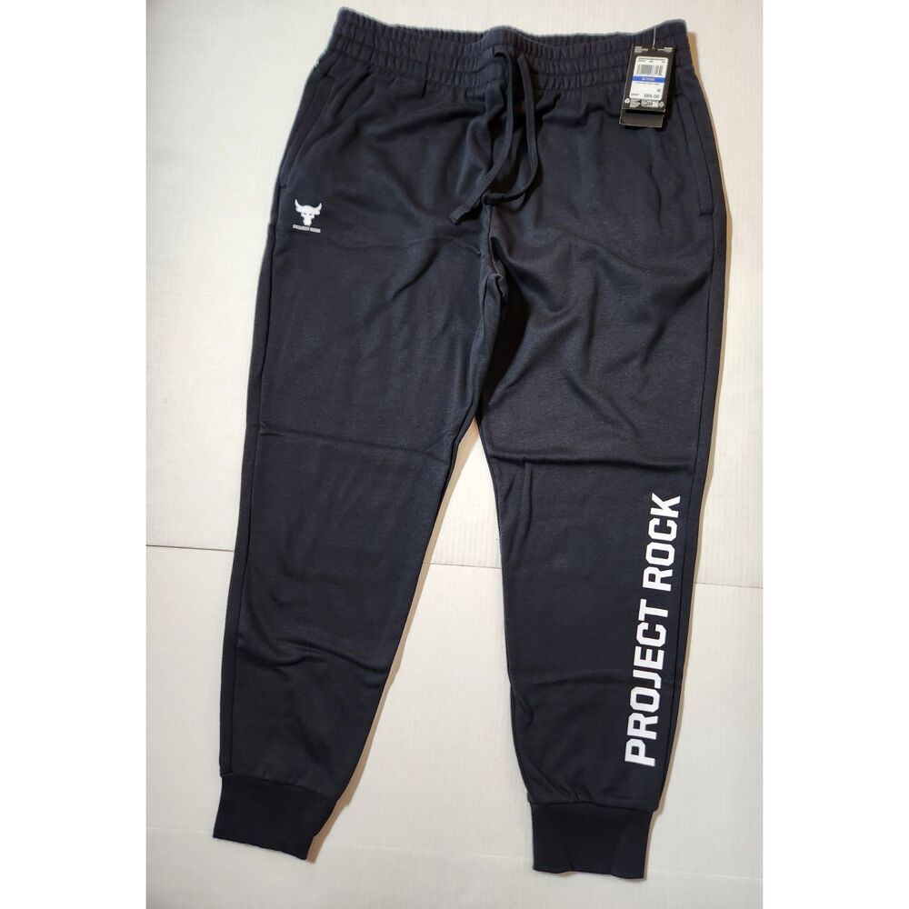 Under Armour Project Rock Rival Fleece Jogger Women’s XL Black